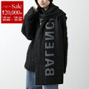 【7/30限定・最大2万円OFFクーポン配布中】BALENCIAGA バレンシアガ マフラー 530047 420B0 レディース ウール ストール 大判 ロゴ...