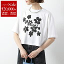 【7/30限定・最大2万円OFFクーポン配布中】MARNI マルニ Tシャツ THJE0333P4 USCX40 レディース 半袖 カットソー コットン クロッ...