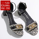【7/30限定・最大2万円OFFクーポン配布中】FERRAGAMO フェラガモ サンダル COMO 30 T 704764 レディース ガンチーニ ジャガード ...