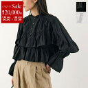 【7/30限定・最大2万円OFFクーポン配布中】Sara mallika サラマリカ ブラウス Cotton Volume Frill Short Blouse...