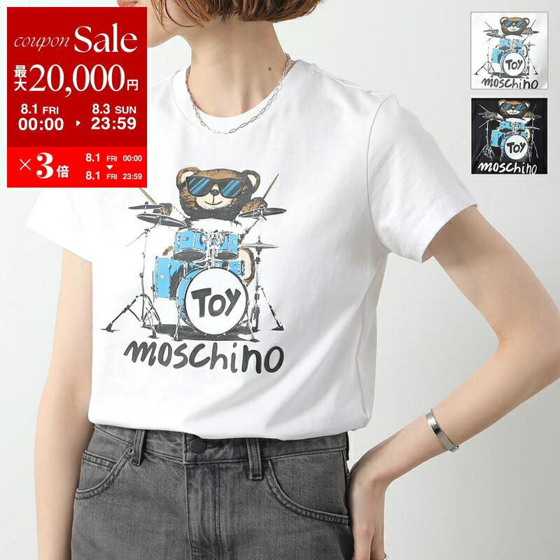 【送料&関税込】Moschino Tshirt 楽天市場】モスキーノ(素材(生地・毛糸)綿・コットン)(T