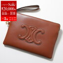 【8/1〜3限定・最大2万円OFFクーポン配布中】CELINE セリーヌ クラッチバッグ SMALL POUCH WITH STRAP 10J983DR8.04...