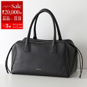 【8/1~3限定・最大2万円OFFクーポン配布中】FRENZLAUER フランツロアー ハンドバッグ BOWLING BAG M レディース レザー ボストンバッグ ロゴ 鞄 BLACK【cp_ten】