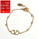 【8/1〜3限定・最大2万円OFFクーポン配布中】VALENTINO ヴァレンティノ ブレスレット 7W2J0W24 YCW レディース Vロゴ シグネチャー ...