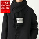 【8/1〜3限定・最大2万円OFFクーポン配布中】JIL SANDER+ ジルサンダー プラス マフラー J47ZZ0122 J14732 メンズ ウール ニッ...