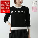 【8/1〜3限定・最大2万円OFFクーポン配布中】MARNI KIDS マルニ キッズ セーター M00993 M00ML レディース ガールズ ニット ロゴ ...