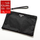 【8/1〜3限定・最大2万円OFFクーポン配布中】PRADA プラダ クラッチバッグ 2NH006 2DMH レディース Re-Nylon リナイロン サフィア...