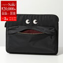 【8/1〜3限定・最大2万円OFFクーポン配布中】ANYA HINDMARCH アニヤハインドマーチ クラッチバッグ Tech Case Eyes アイズ 19...