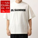 【8/1〜3限定・最大2万円OFFクーポン配布中】【訳あり-Mのみ】JIL SANDER ジルサンダー 半袖 Tシャツ J21GC0001 J45148 メンズ...