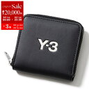 【8/5限定・最大2万円OFFクーポン配布中】Y-3 ワイスリー コインケース JN1727 メンズ レザー 小銭入れ カードケース ラウンドジップ ミニ財布 ...