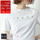 【8/5限定・最大2万円OFFクーポン配布中】MARNI KIDS マルニ キッズ Tシャツ M01317 M00HZ レディース ガールズ 半袖 カットソー ロゴT クルーネック コットン カラー4色 M01317M00HZ0M803【dc_kikaku】