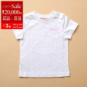 【8/5限定・最大2万円OFFクーポン配布中】MARNI KIDS マルニ キッズ Tシャツ M01139 M00HZ ガールズ クルーネック カットソー コットン ロゴ刺繍 0M100【dc_kikaku】