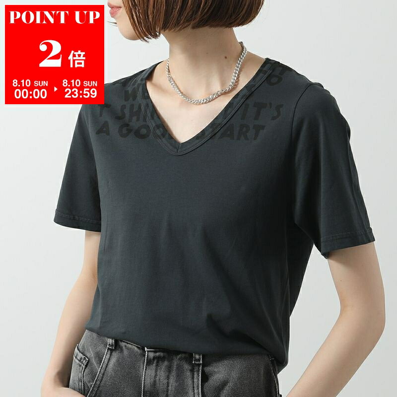 MM6 ブラック Vネック 半袖 Tシャツ、スウェットSET 楽天市場】mm6(Tシャツ・カットソー|トップス):レディース