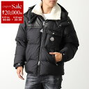 【8/15~18限定・最大2万円OFFクーポン配布中】MONCLER モンクレール ダウンジャケット BRAYE ブレイ 1A00099 68352 メンズ スタンドネック シアリング ナイロン 撥水 フード付き 999