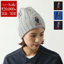 【8/15~18限定・最大2万円OFFクーポン配布中】Polo Ralph Lauren ポロ ラルフローレン ニット帽 PC1035 レディース ビーニー ロゴ テディベア ウールブレンド 刺繍 ニットキャップ カラー4色