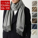 【8/15~18限定・最大2万円OFFクーポン配布中】BEGG&CO ベグアンドコー マフラー Arran Plain Dark Light メンズ 73×183 カシミヤ 大判 ストール 無地 カラー7色
