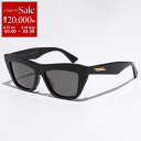 【8/15~18限定・最大2万円OFFクーポン配布中】BOTTEGA VENETA ボッテガヴェネタ サングラス BV1121S メンズ フォックス型 ロゴ セルフレーム フルリム アイウェア カラー2色
