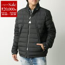 【8/15~18限定・最大2万円OFFクーポン配布中】MONCLER モンクレール ダウンジャケット ALFIT アルフィット 1A00140 54A81 メンズ フード付き ロゴ アイコンパッチ 998