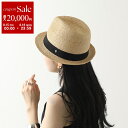 【8/15~18限定・最大2万円OFFクーポン配布中】HELEN KAMINSKI ヘレンカミンスキー フェドーラハット AVARA アヴァラ レディース ラフィア リボン アイコンメタル 麦わら 帽子 NATURAL/MIDNIGHT