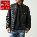 【8/15~18限定・最大2万円OFFクーポン配布中】MONCLER モンクレール ダウンジャケット LEVECHE 1A00019 595GJ メンズ アイコンパッチ スタンドカラー 胸ポケット ナイロン 999