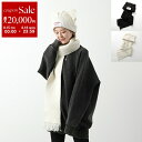 【8/15~18限定・最大2万円OFFクーポン配布中】CHARLES JEFFREY LOVERBOY チャールズジェフリーラバーボーイ ニット帽 マフラー CHUNKY EARS BEANIE SCARF 041130201 041130202 レディース ビーニー スカーフ 帽子 カラー2色