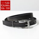 【8/15~18限定・最大2万円OFFクーポン配布中】TAGLIOVIVO タリオヴィヴォ ベルト 2.5x5 BUCKLE メンズ レザー バックル リング ナローベルト H.D.CALF/ABYSS