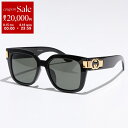 【8/15~18限定・最大2万円OFFクーポン配布中】GUCCI グッチ サングラス GG1690SK レディース ウェリントン型 フルリム GGメタルロゴ セルフレーム アイウェア 001/BLACK-BLACK-GREY