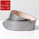 【8/15~18限定・最大2万円OFFクーポン配布中】MAISON MARGIELA メゾンマルジェラ ベルト SA1TP0006 P6749 レディース レザー 4ステッチ H3809