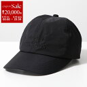 【8/15~18限定・最大2万円OFFクーポン配布中】TATRAS タトラス ベースボールキャップ ANCHES アンチェス MTAT25S2076-U メンズ ナイロン ロゴ刺繍 6パネル 帽子 BLACK