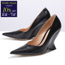 【9/11-1時59分迄10%OFFクーポン対象】BOTTEGA VENETA ボッテガヴェネタ パンプス PUNTA プンタ 716210 V2EI0 レディース サイズ40 大きいサイズ レザー ポインテッドトゥ シューズ 靴 1000/Black 716210V2EI01000【cp_ten】