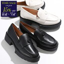 【9/11-1時59分迄15%OFFクーポン対象】COACH コーチ ローファー LEAH LOAFER リア CB990 レディース シグネチャー レザー ラグソール シューズ 靴 カラー2色【cp_fifte】