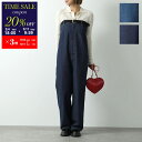 【9/11-1時59分迄20%OFFクーポン対象】PROVOKE プロヴォーク オールインワン denim combinaison デニムコンビネゾン PV-070031 レディース デニムパンツ ワイド カラー2色【cp_twen】