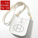【9/14-9/15限定・最大2万円OFFクーポン配布中】エルメス エブリン TPM 16 ショルダーバッグ 069426CC EVELYNE 16 AMAZONE アマゾン レディース レザー トリヨンクレマンス Hロゴ W刻印 GD金具 鞄 NEW-WHITE
