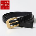 【9/18限定・最大2万円OFFクーポン配布中】WEEKEND MAX MARA ウィークエンド マックスマーラ ベルト UNGHIA ウンギア レディース ナローベルト レザー 003/NERO
