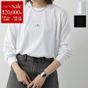 MM6 エムエムシックス メゾンマルジェラ Tシャツ SH0GC0034 S24312 レディース 長袖 ロンT コットン ナンバリング ロゴT クルーネック カラー2色