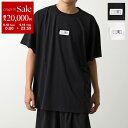 【9/18限定・最大2万円OFFクーポン配布中】MM6 エムエムシックス メゾンマルジェラ Tシャツ SH0GC0032 S24312 メンズ 半袖 カットソー ナンバリング ロゴT クルーネック カラー2色