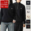 FRED PERRY フレッドペリー トレーナー HALF ZIP SWEATSHIRT M3574 メンズ レディース スウェット ハーフジップ ローレルリー...