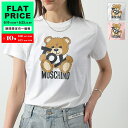 【9/23-23時59分迄・フラットプライス】MOSCHINO KIDS モスキーノ キッズ 半袖 Tシャツ H9M04K LAA03 レディース ガールズ コットン クルーネック テディベア カラー2色【po_jyuuu】【flat_price】