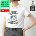 【9/23-23時59分迄・フラットプライス】MOSCHINO KIDS モスキーノ キッズ 半袖 Tシャツ H8M04K LAA23 レディース ガールズ コットン クルーネック テディベア カラー2色【po_jyuuu】【flat_price】