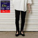 【9/24-9:59迄10%OFFクーポン対象】YENN イエン レギンスパンツ FRONT SLIT LEGGINGS Y243-31052 レディース スリ...