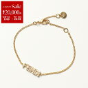 【9/30~10/1限定・最大2万円OFFクーポン配布中】FENDI フェンディ ブレスレット 8AH257 A44G レディース ロゴ クリスタル アクセサリー F089U