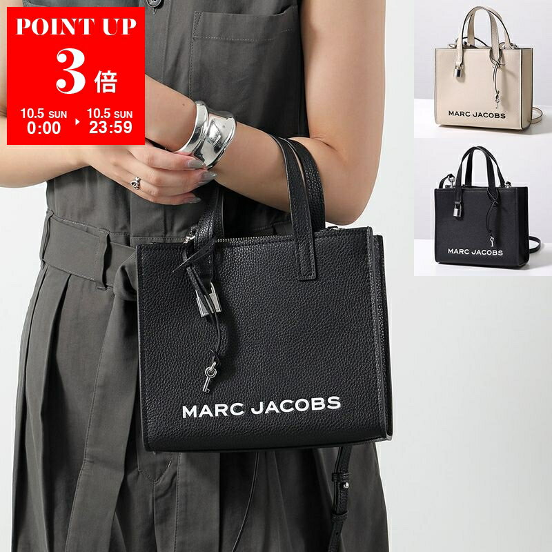 【美品】MARC JACOBS ブラック ハンドバッグ Marc Jacobs レザーハンドバッグ | ブラック | FARFETCH JP