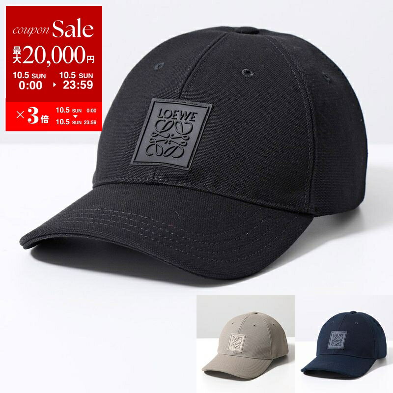 【極美品】ロエベ　キャップ 楽天市場】ロエベ/LOEWE 帽子 メンズ PATCH CAP キャップ BLACK