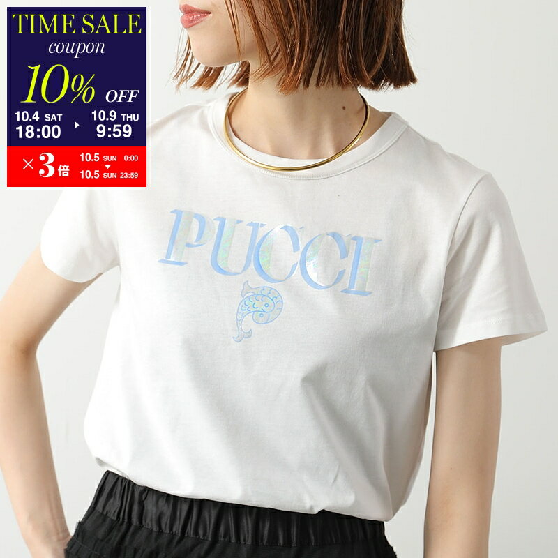 美品‼️エミリオプッチ コットンロゴ Tシャツ サイズM 楽天市場】エミリオプッチ(Tシャツ・カットソー|トップス