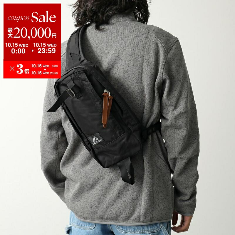 GREGORY グレゴリー ボディバッグ SWITCH SLING スウィッチスリング 65586 1041 メンズ レディース ナイロン 5.5L ロゴ クロスボディ 鞄 BLACK