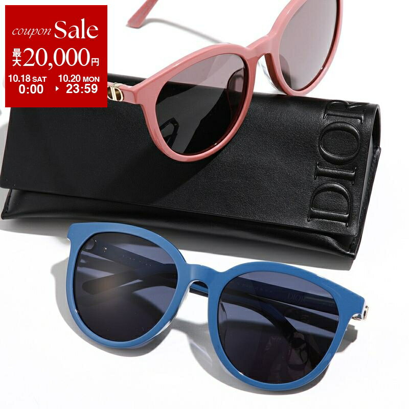 【10/18～10/20限定・最大2万円OFFクーポン配布中】Dior ディオール サングラス 30montaigne mini R2F 30B0 モンテーニュ CD40020F 90V レディース ボストン型 メガネ 眼鏡 メタルロゴ セルフレーム アイウェア カラー2色