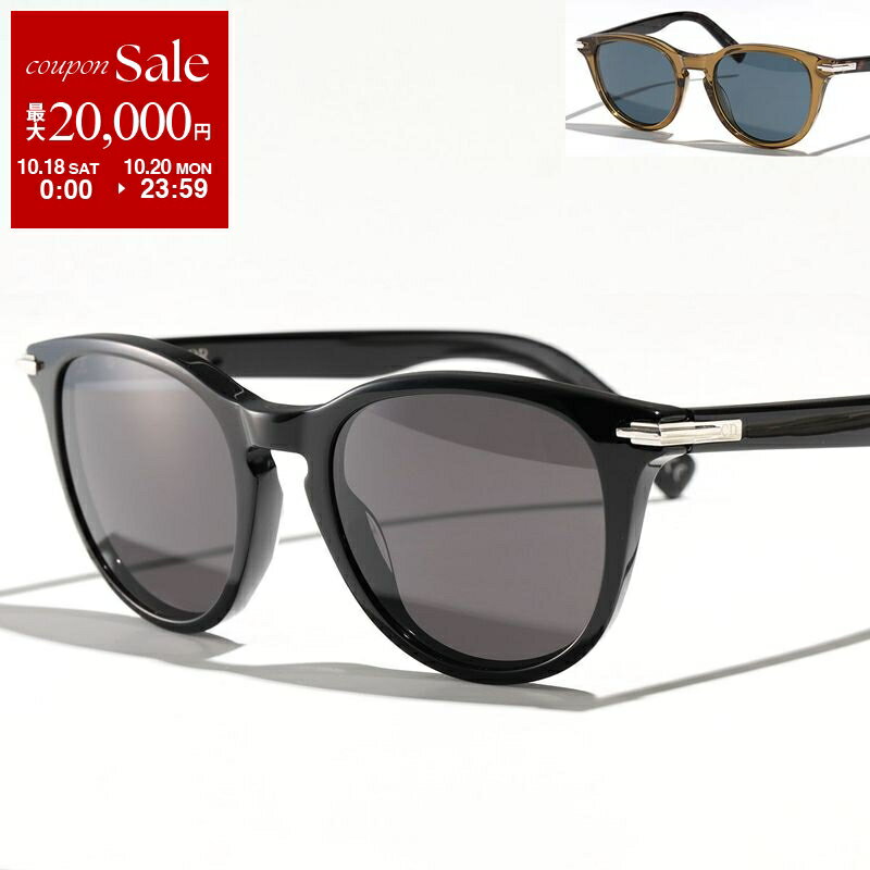 【10/18～10/20限定・最大2万円OFFクーポン配布中】Dior ディオール サングラス DiorBlackSuit R3I 10A0 58B0 DM40036I 01A 96V メンズ ウェリントン型 メガネ 眼鏡 ロゴ セルフレーム アイウェア カラー2色