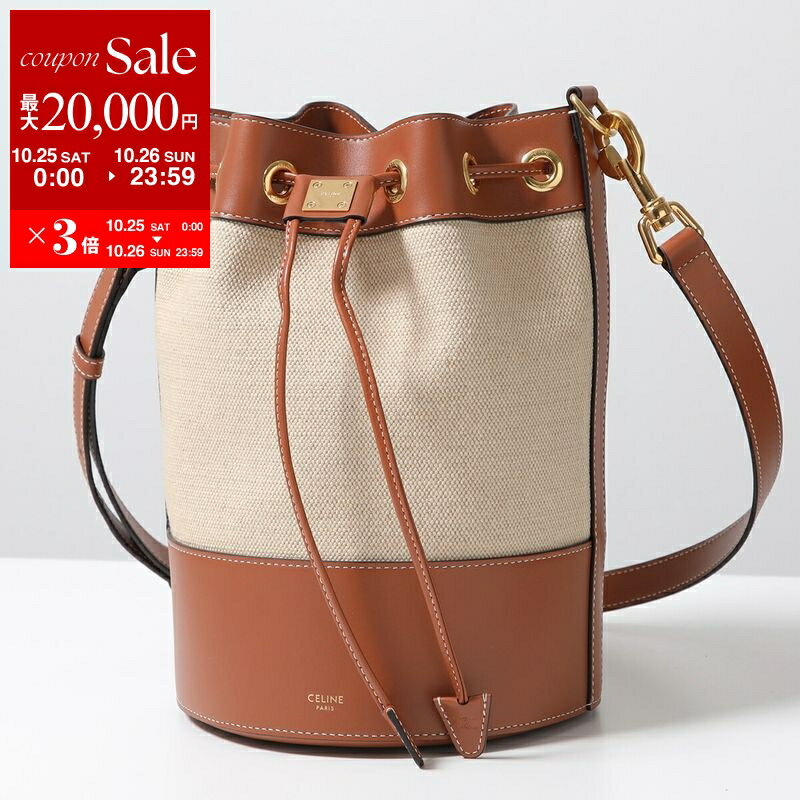CELINE セリーヌ ショルダーバッグ Small Darawstring Cabas Marin スモール ドローストリング カバ マリン 113082EZR.02NT レディース ハンドバッグ 鞄 Natural/Tan【dc_kikaku】