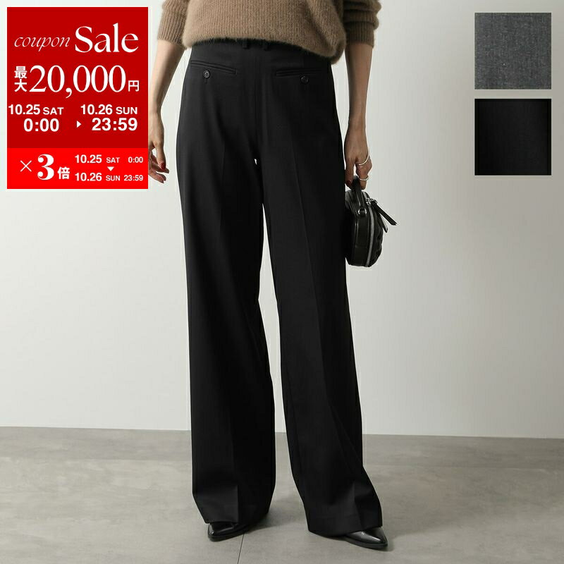 楽天インポートセレクトmusee【10/25-26限定・最大2万円OFFクーポン配布中】MM6 エムエムシックス メゾンマルジェラ パンツ S52KA0538 S47848 レディース ボトムス テーラードトラウザーズ ウェルトポケット カラー2色 S52KA0538S47848900【dc_kikaku】