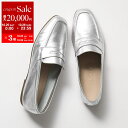 【10/25-26限定・最大2万円OFFクーポン配布中】CORSO ROMA 9 コルソローマ ローファー PAOLA4000 レディース レザー フラット シューズ メタリックカラー 靴 ARGENT【dc_kikaku】